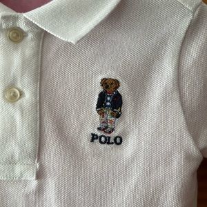 Toddler White Polo. Perfect for the holidays coming up. Dry cleaned, no stains.